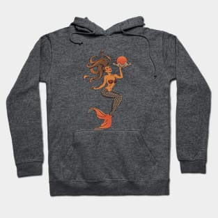 Mermaid Vintage Tattoo Hoodie